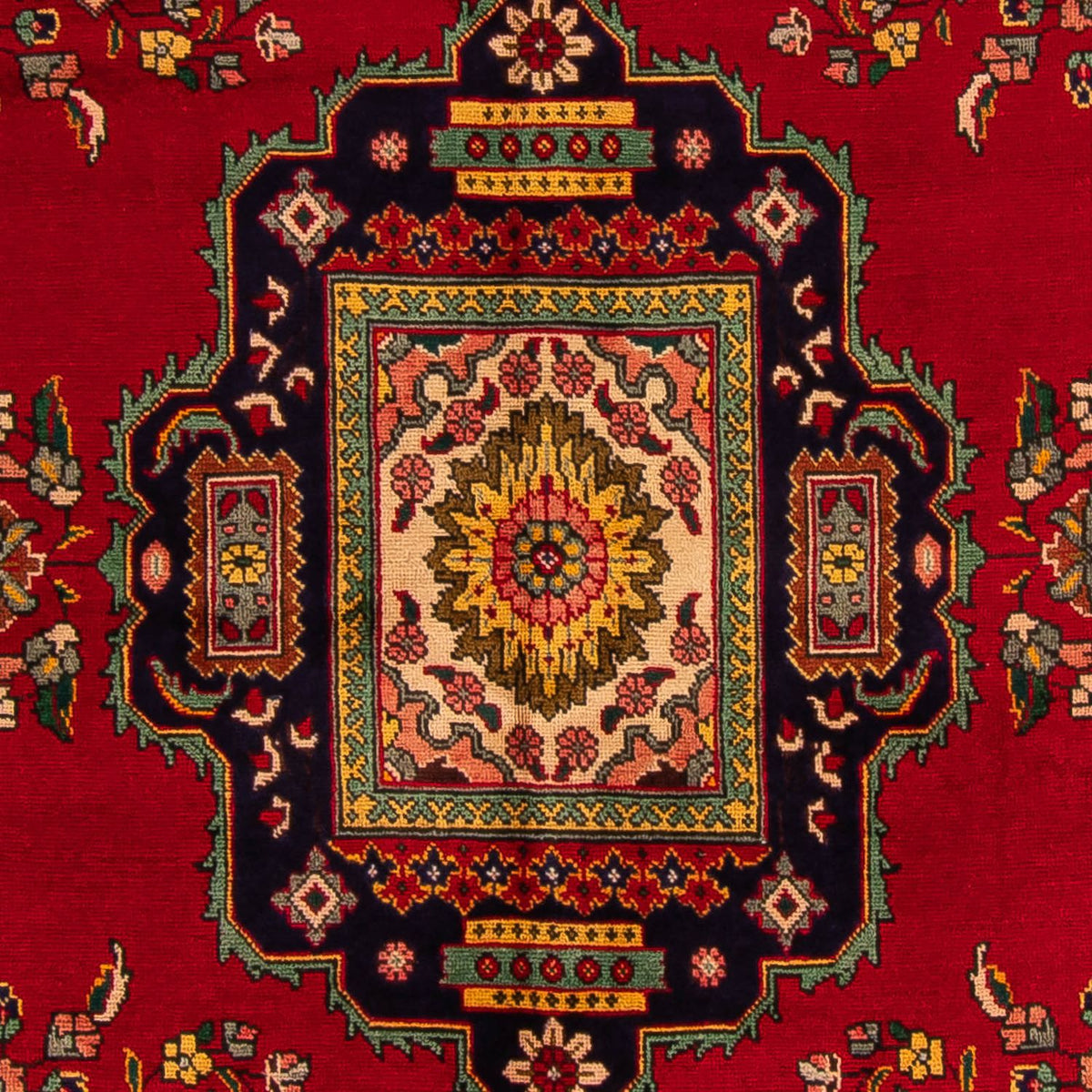 Perserteppich - Täbriz 297 x 197 cm - dunkelrot