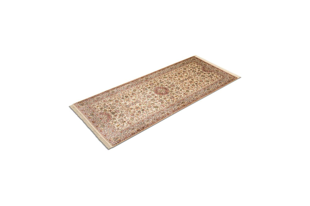 Seidenteppich - Kaschmir Seide 192 x 79 cm Teppichläufer