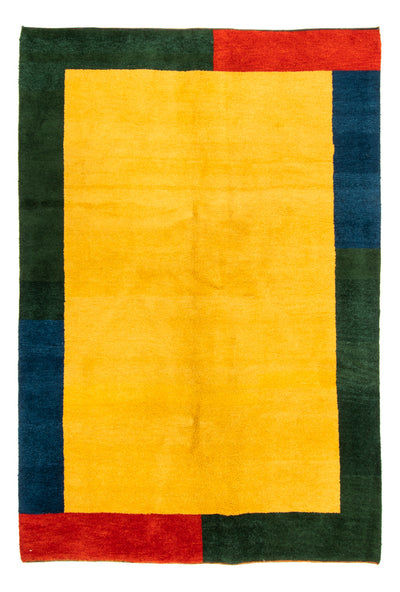 Gabbeh Teppich Indus 200x294cm - Wollteppich