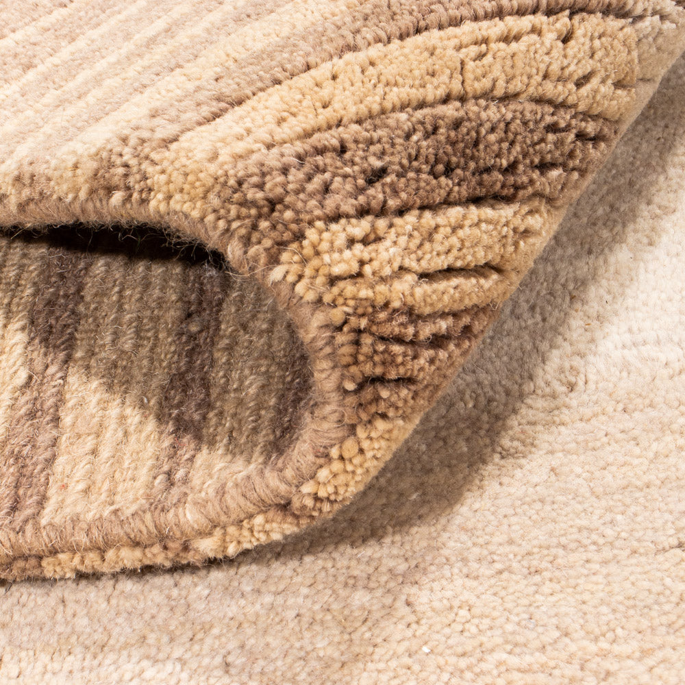 Nepal Teppich - Royal quadratisch - 204 x 198 cm - beige