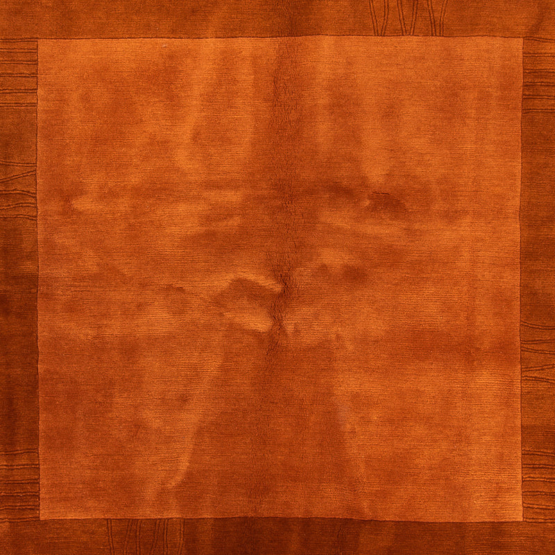 Nepal Teppich - Royal quadratisch  - 205 x 203 cm - braun