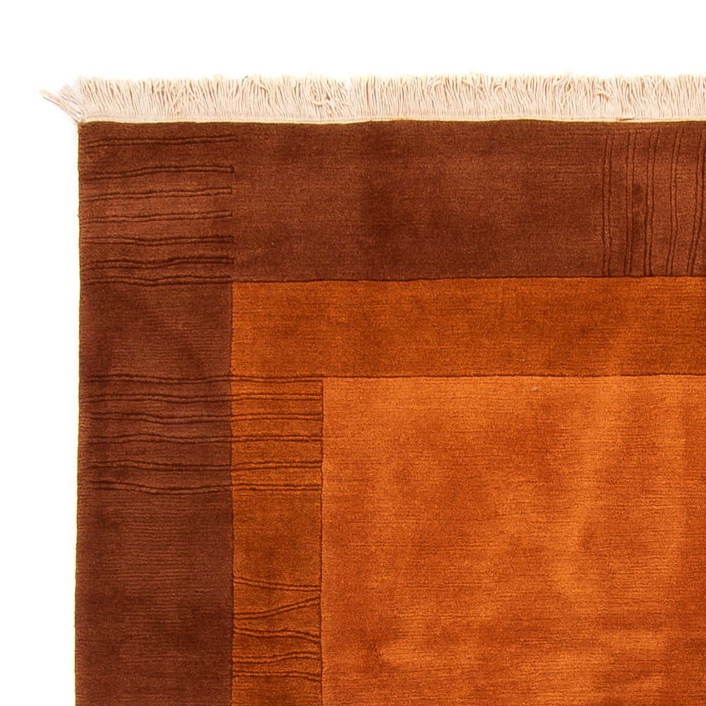 Nepal Teppich - Royal quadratisch  - 205 x 203 cm - braun