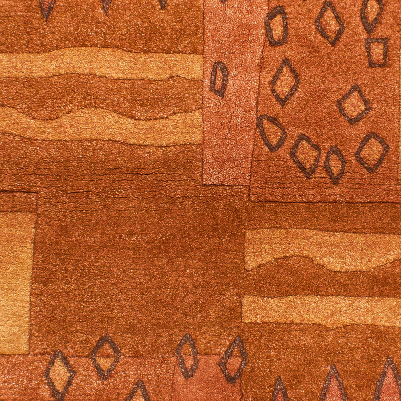 Nepal Teppich - 183 x 120 cm - braun