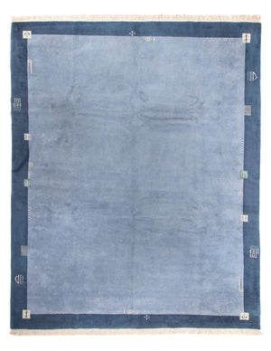Nepal Teppich - 401 x 300 cm - blau