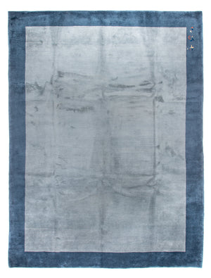 Nepal Teppich - Royal - 405 x 301 cm - blau