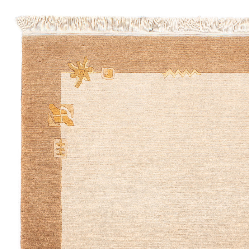 Nepal Teppich - Royal - 157 x 91 cm - beige
