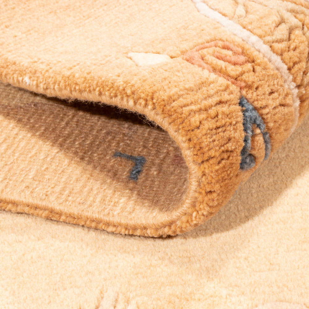 Nepal Teppich - Royal - 154 x 90 cm - beige