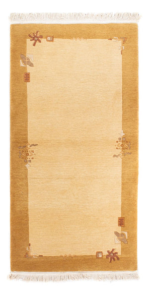 Nepal Teppich - Royal - 141 x 74 cm - beige
