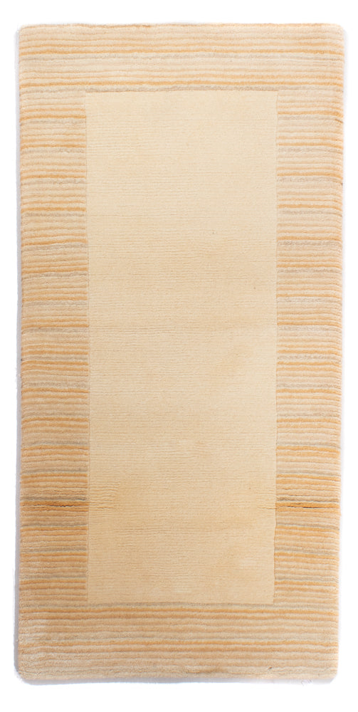Nepal Teppich - Royal - 144 x 72 cm - beige