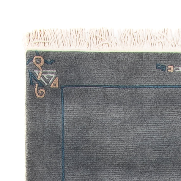 Läufer Nepal - 343 x 73 cm - blau