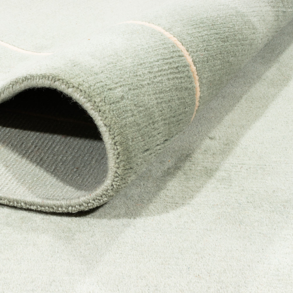 Nepal Teppich - Royal - 349 x 249 cm - olivgrün