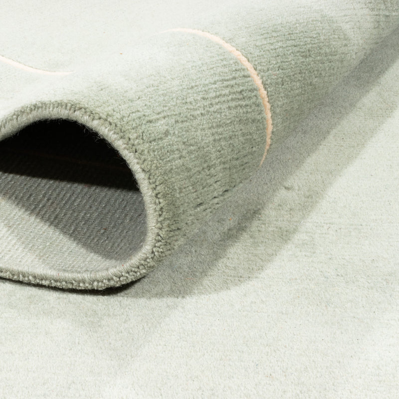 Nepal Teppich - Royal - 349 x 249 cm - olivgrün