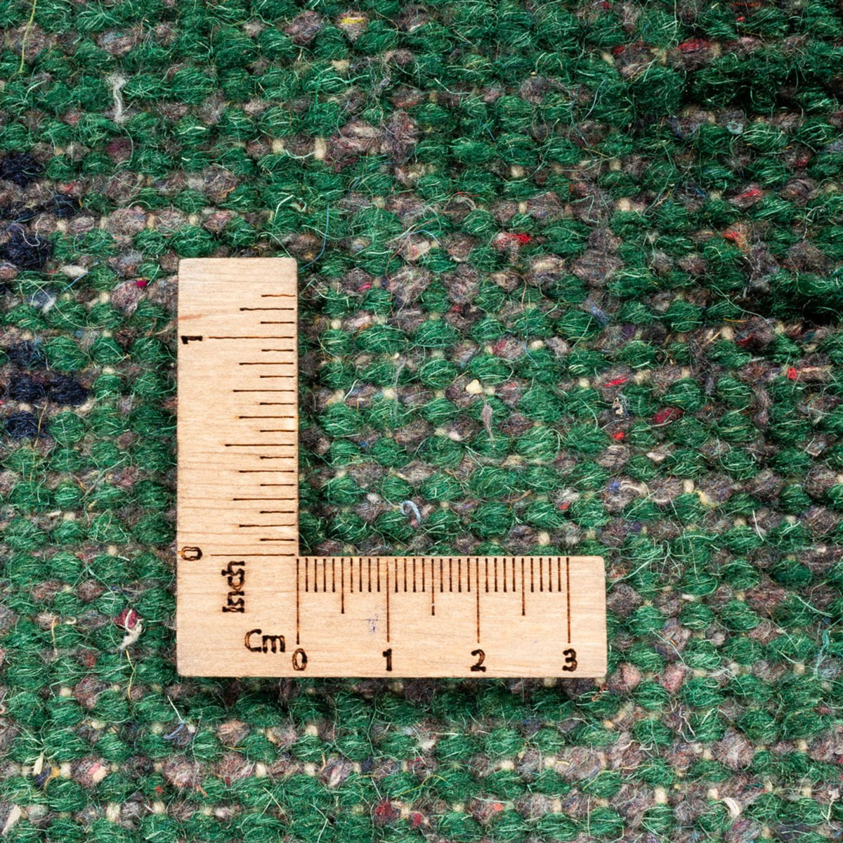 Gabbeh Teppich - Indus rund - 194 x 194 cm - grün