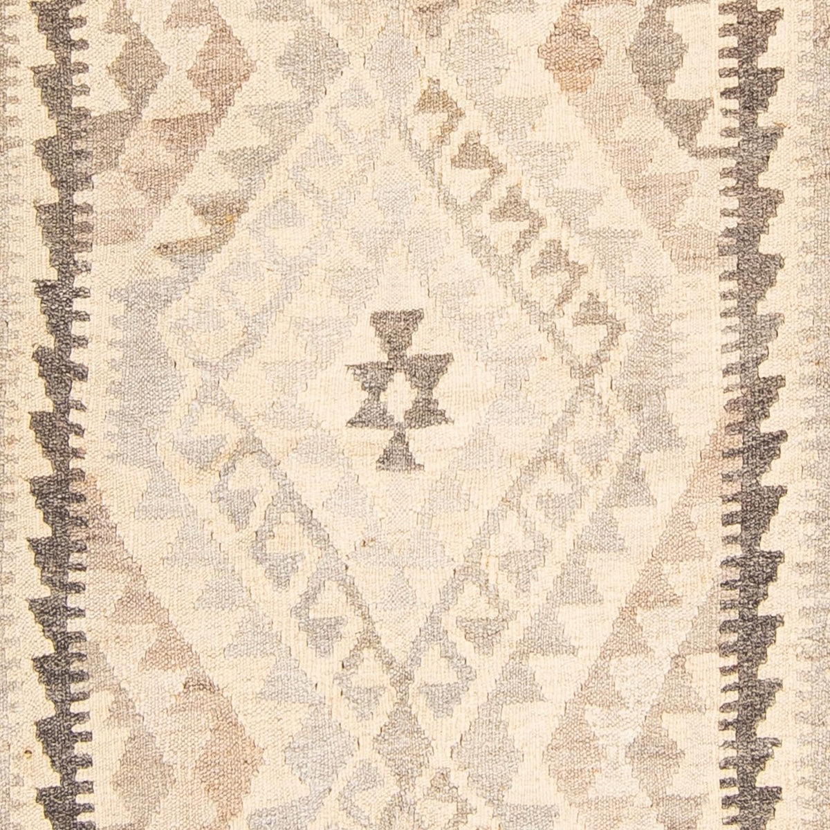 Kelim Teppich - Splash 203 x 121 cm - beige
