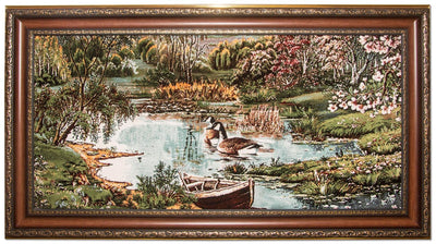 Bild-Teppich 62x112cm - Orientteppich