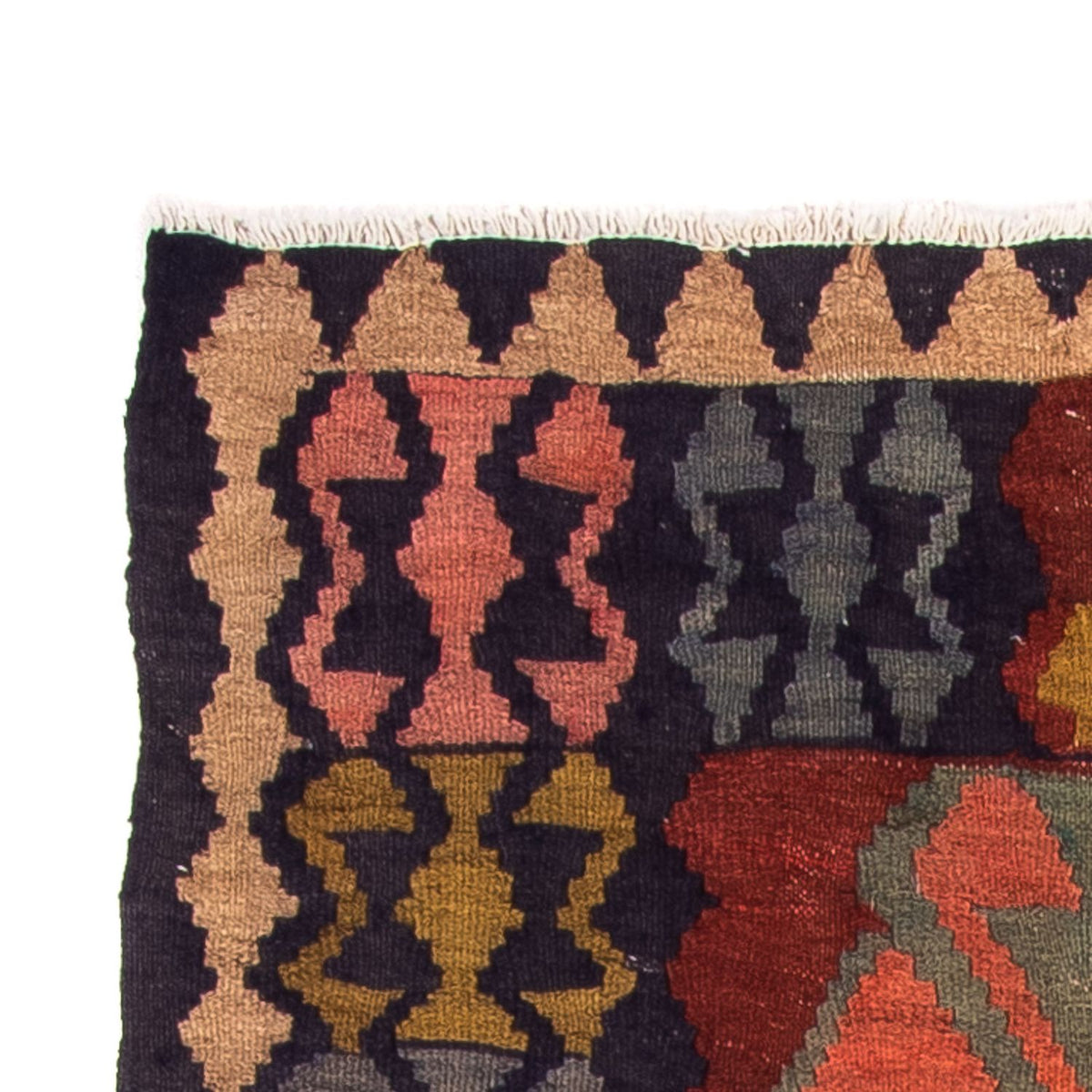 Kelim Teppich - Old 230 x 110 cm - mehrfarbig