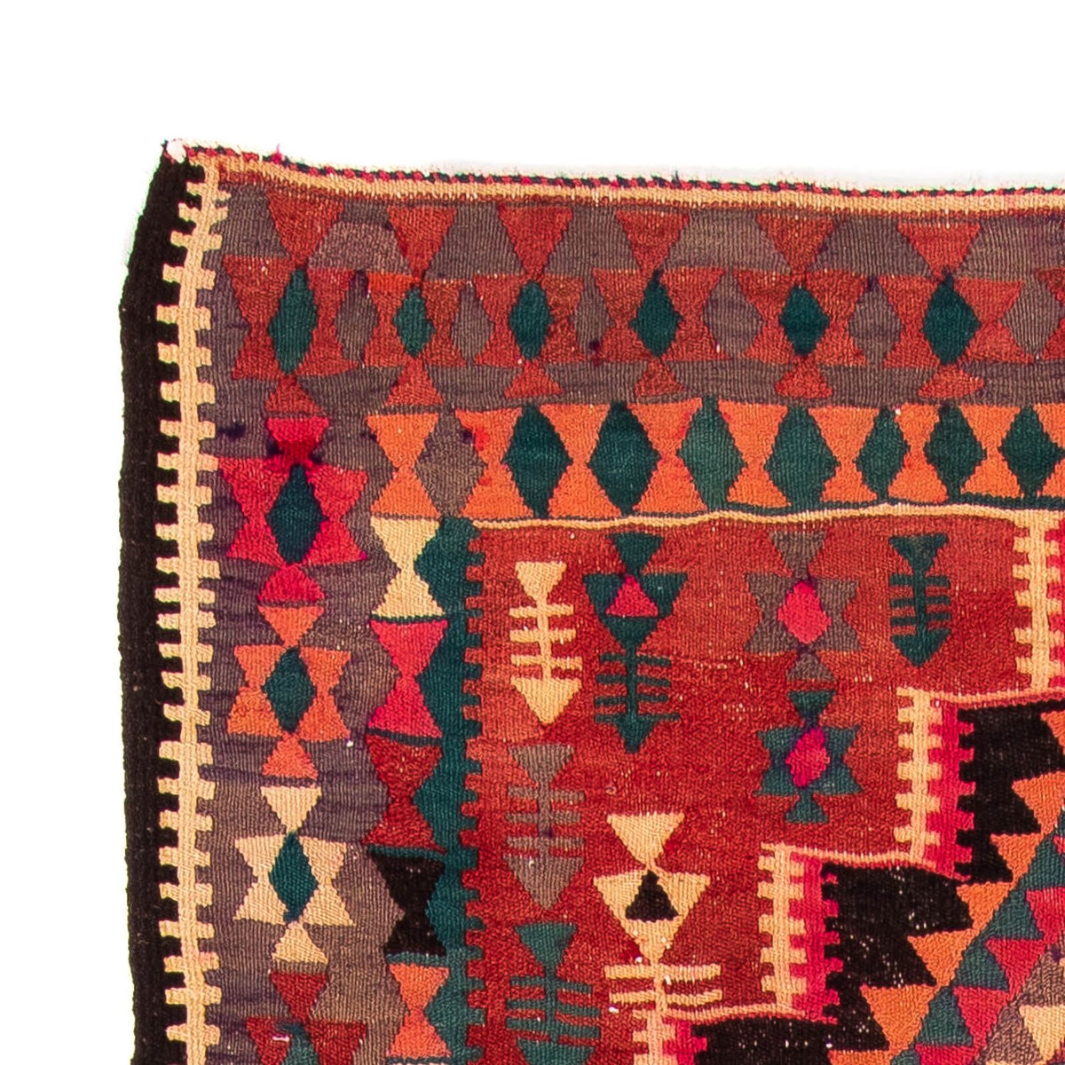 Kelim Teppich - Old 290 x 150 cm - mehrfarbig