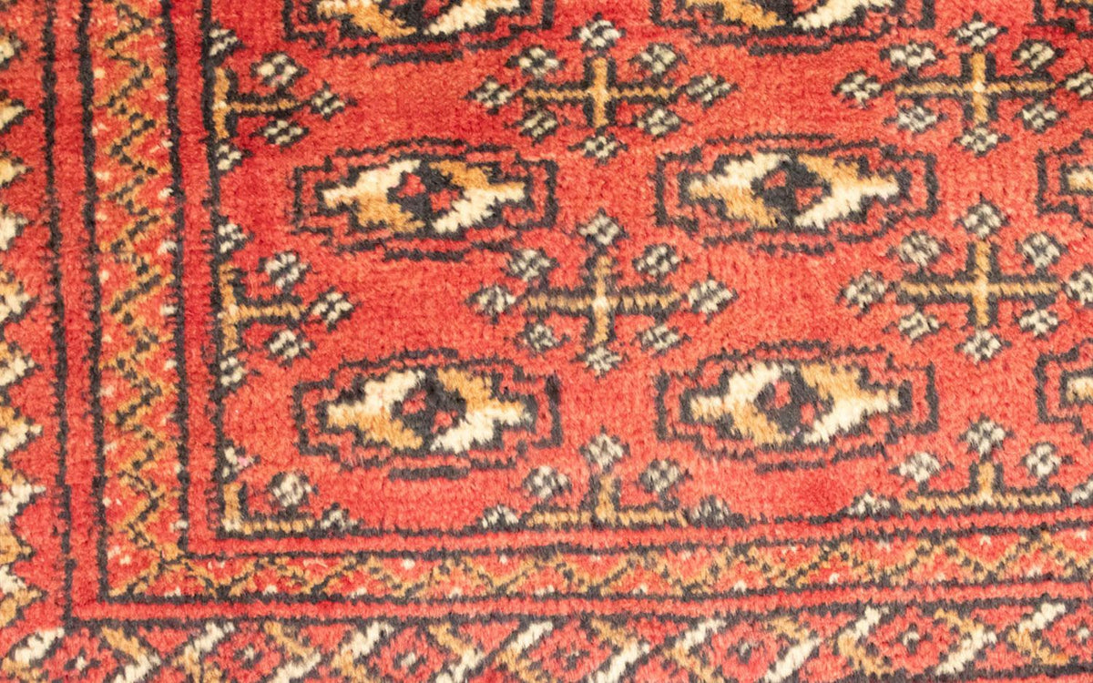Turkaman Teppich 100 x 50 cm - rot