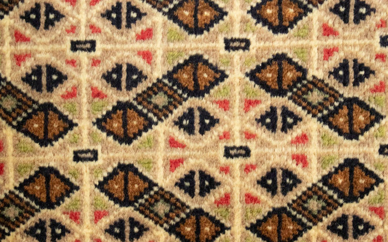 Turkaman Teppich 100 x 50 cm - beige