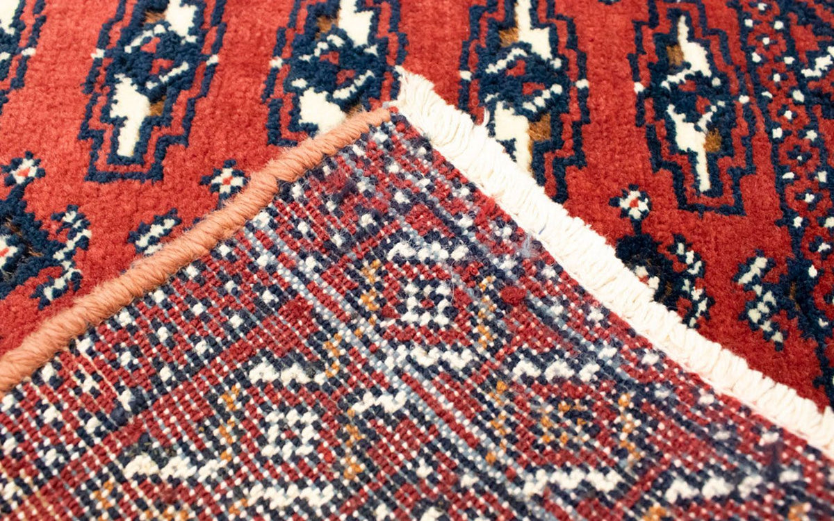 Turkaman Teppich 100 x 50 cm - rot