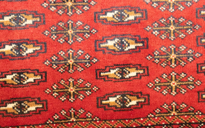 Turkaman Teppich 130 x 60 cm - rot