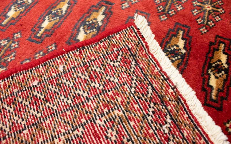 Turkaman Teppich 130 x 60 cm - rot