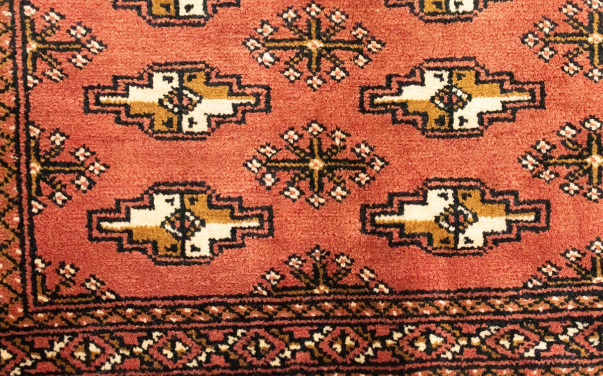 Turkaman Teppich 130 x 60 cm - rost