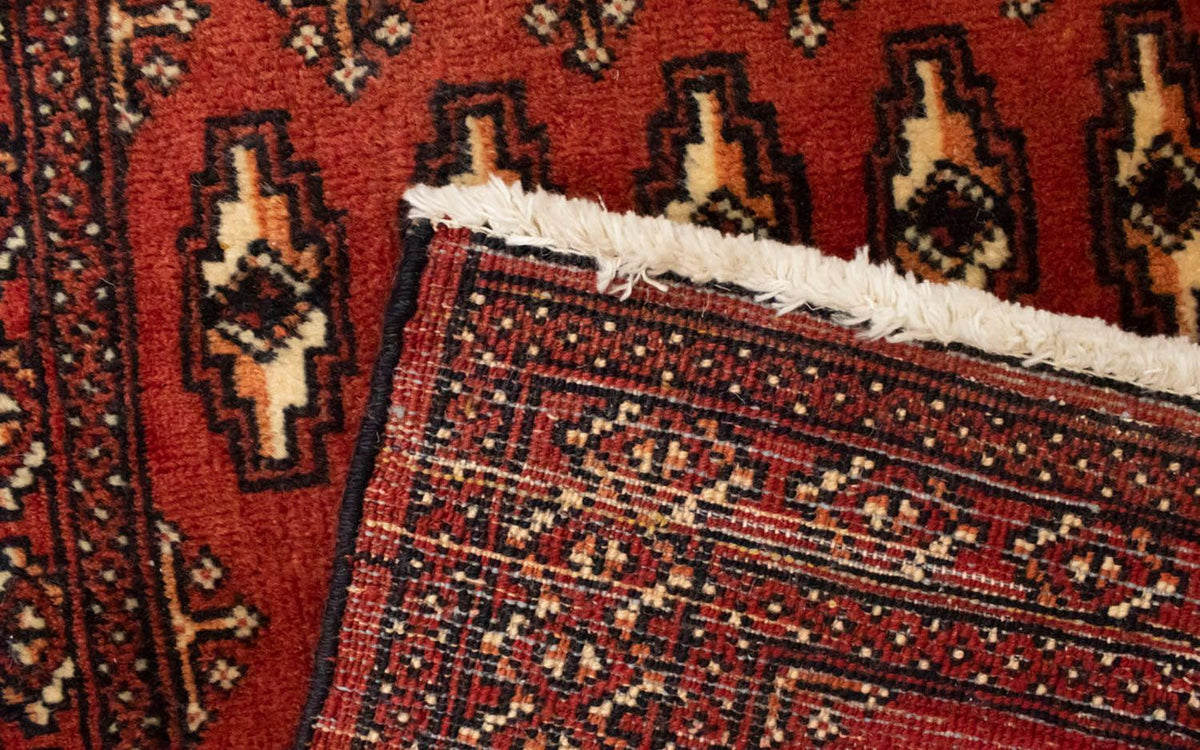Turkaman Teppich 130 x 60 cm - rot