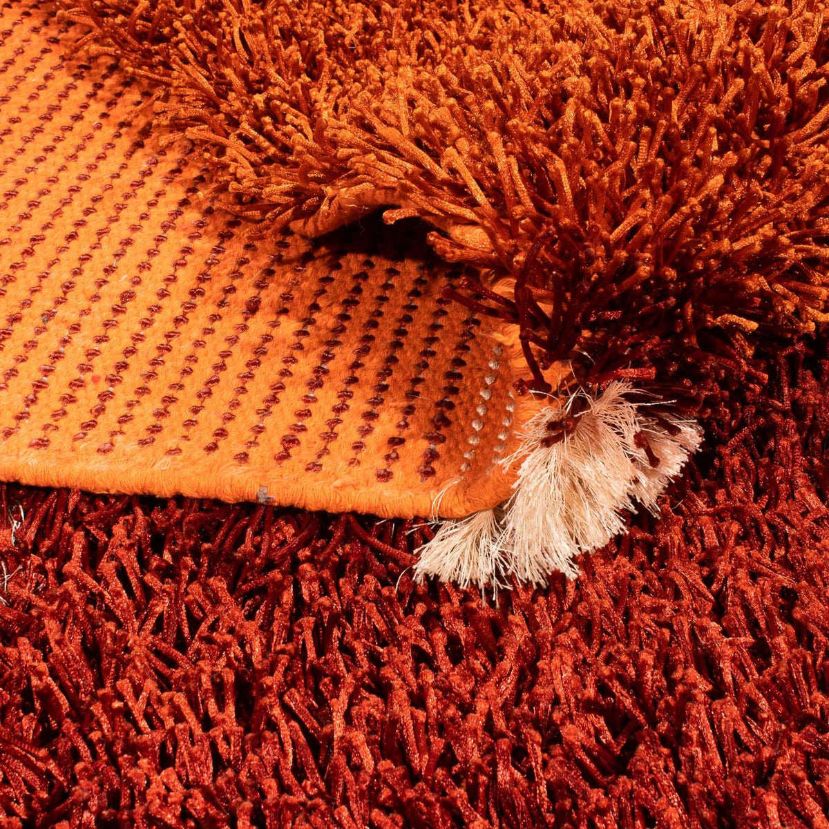 Hochflor Teppich 316 x 220 cm Teppich Wohnzimmer