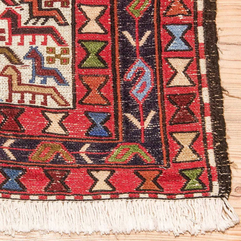 Kelim Teppich - Oriental 99 x 95 cm Teppich Quadratisch