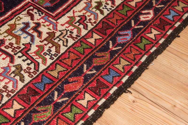 Kelim Teppich - Oriental 99 x 95 cm Teppich Quadratisch