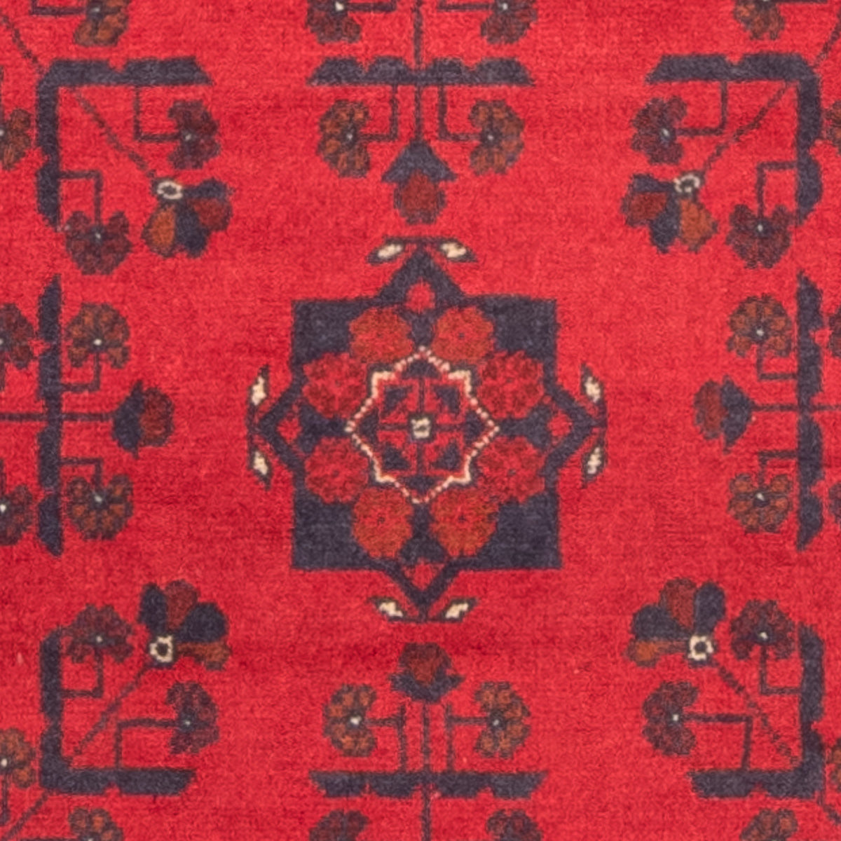 Läufer Afghan - Kunduz - 289 x 77 cm - rot