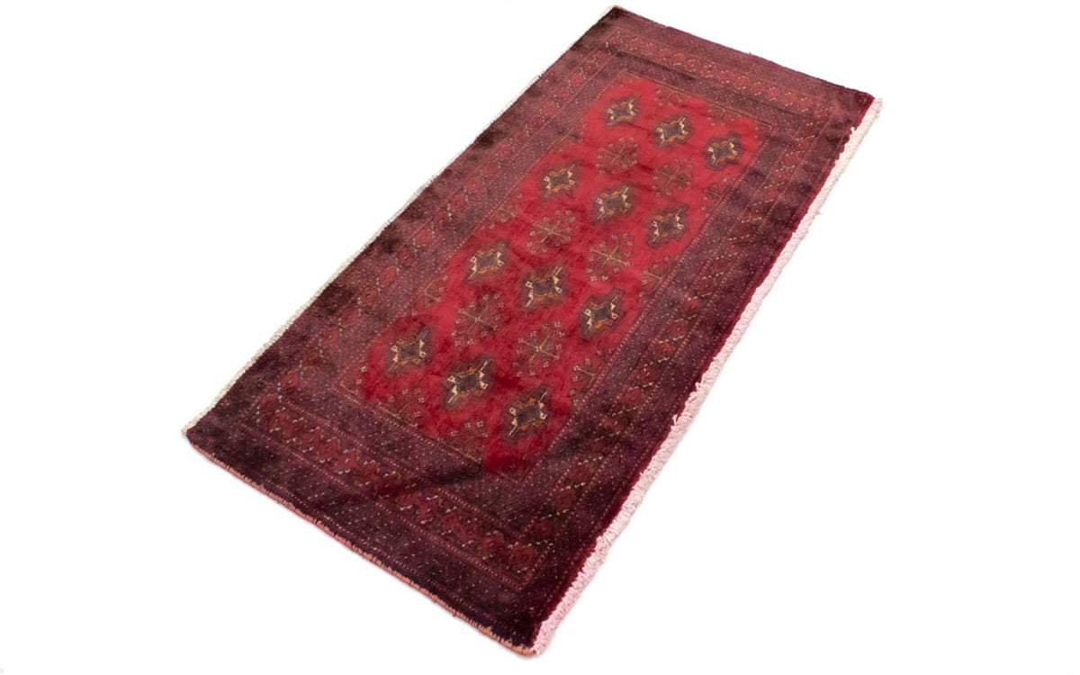 Turkaman Teppich 130 x 60 cm - rot