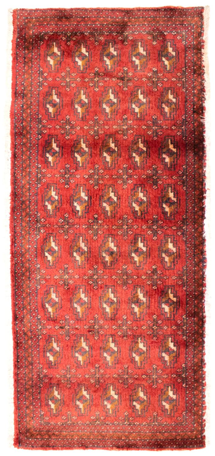 Turkaman Teppich 130 x 60 cm - rost