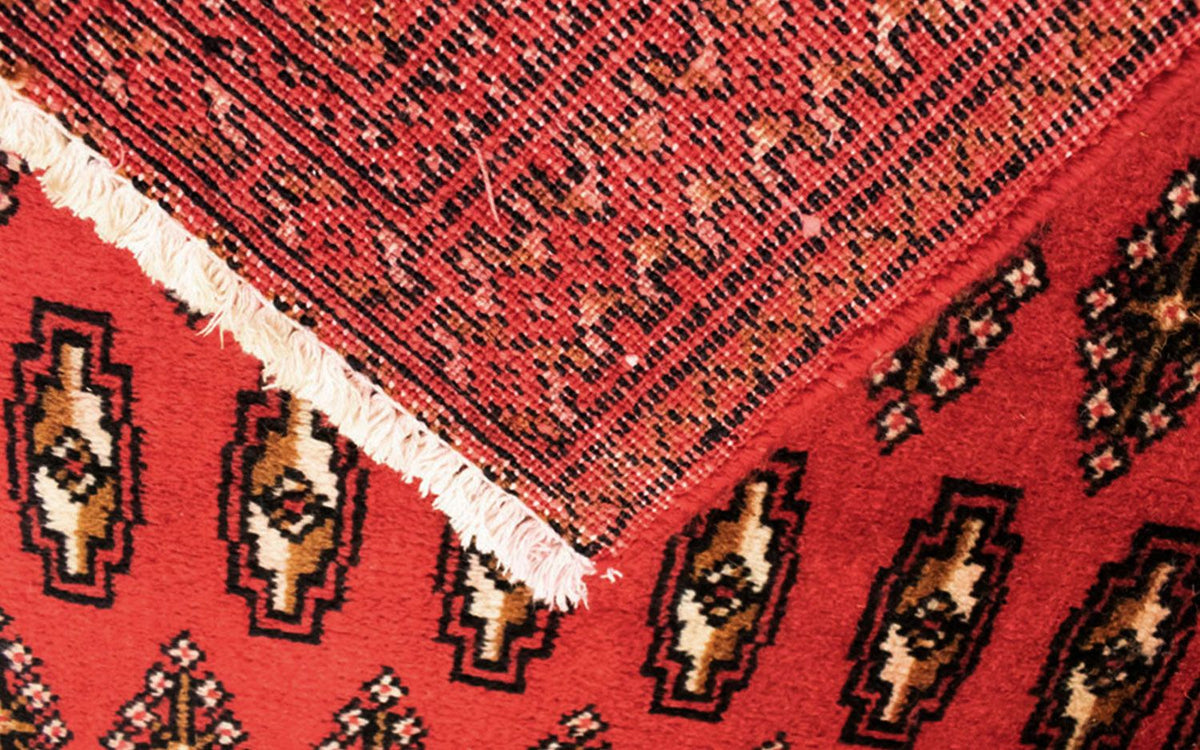 Turkaman Teppich 130 x 60 cm - rot