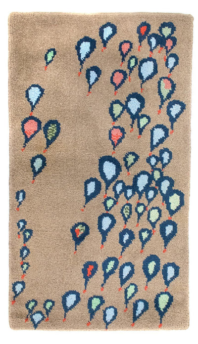 Wollteppich 96x175cm
