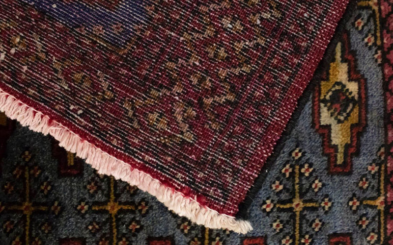 Turkaman Teppich 130 x 60 cm - blau