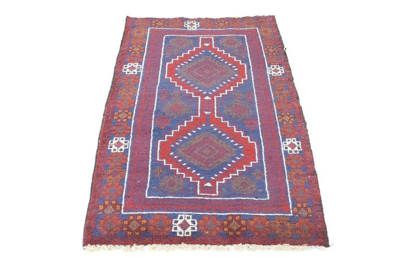 Belutsch Teppich 138 x 79 cm - rot
