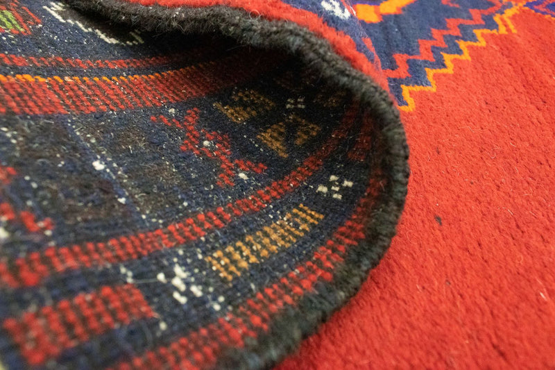 Belutsch Teppich 138 x 79 cm - orange