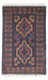 Belutsch Teppich 134 x 81 cm - braun