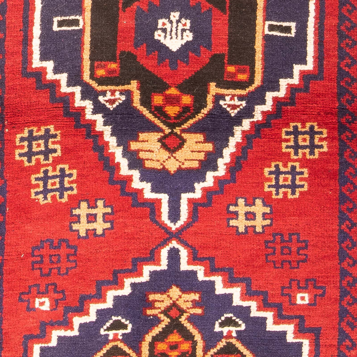 Belutsch Teppich 130 x 79 cm - rot