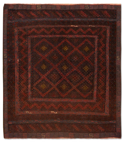Kelim Afghan Teppich 118x139cm