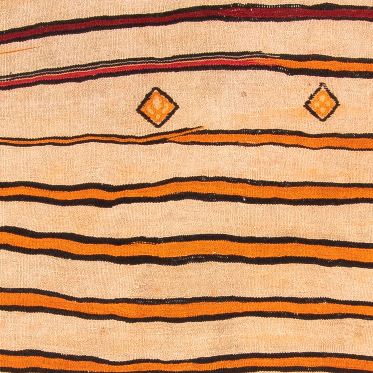Kelim Teppich - Old 147 x 150 cm - mehrfarbig