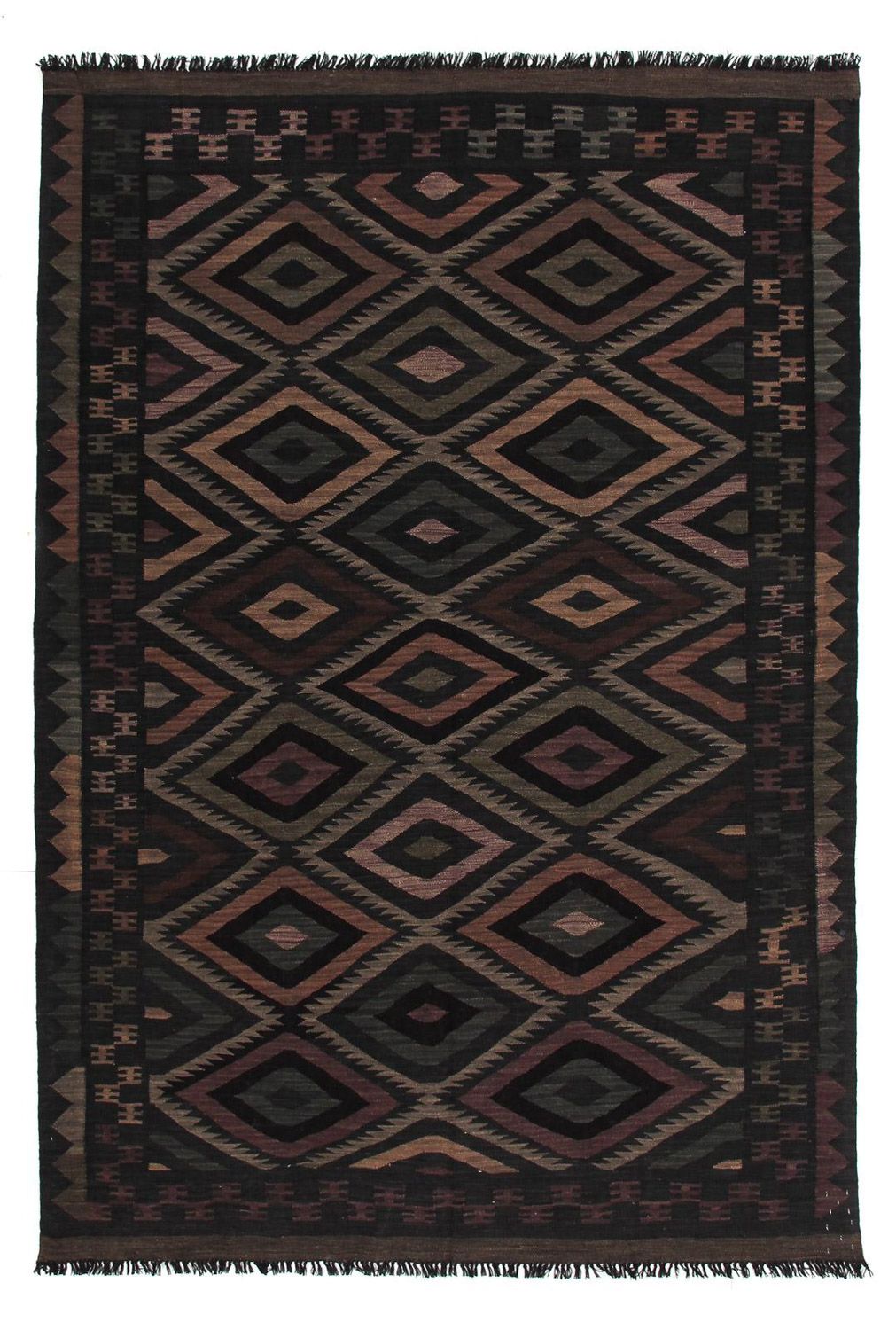 Kelim Teppich - Splash 244 x 169 cm