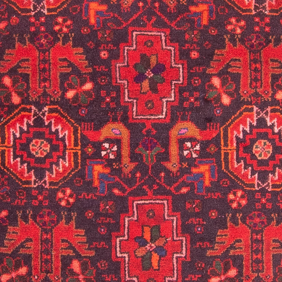 Orientteppich 197 x 100 cm - hellrot