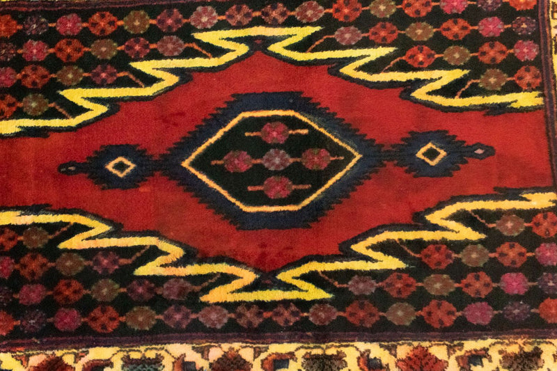 Perserteppich - Nomadic 151 x 103 cm - rot