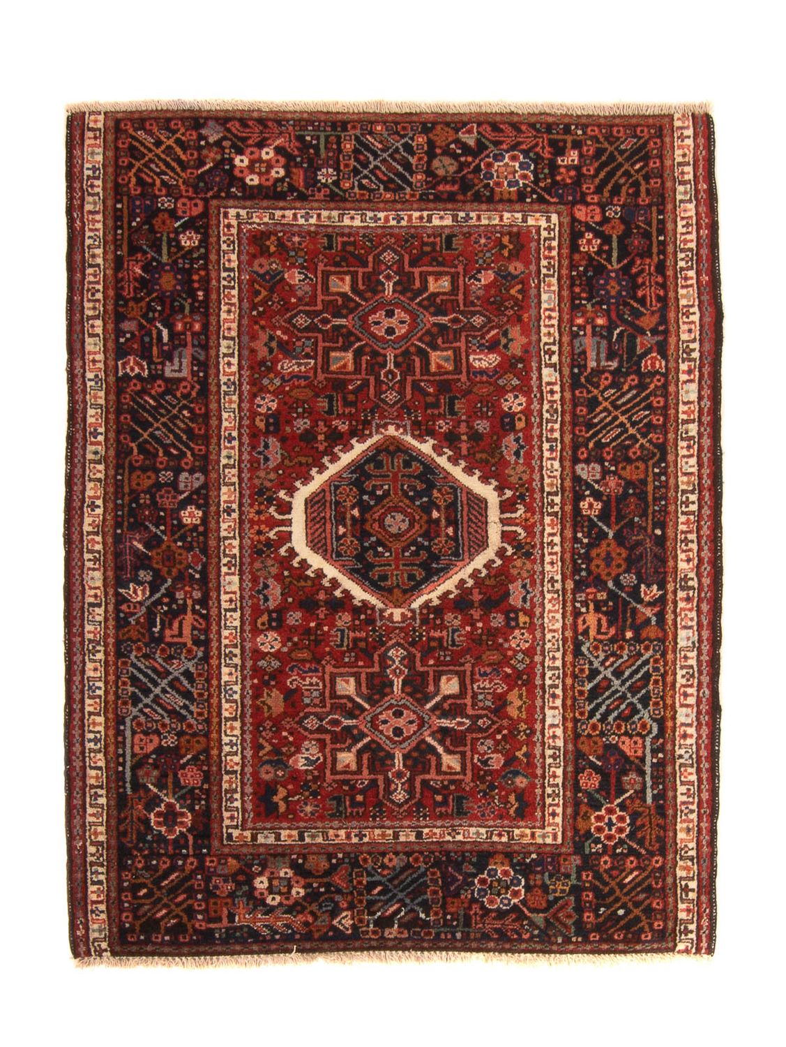 Perserteppich - Nomadic 130 x 100 cm - mehrfarbig
