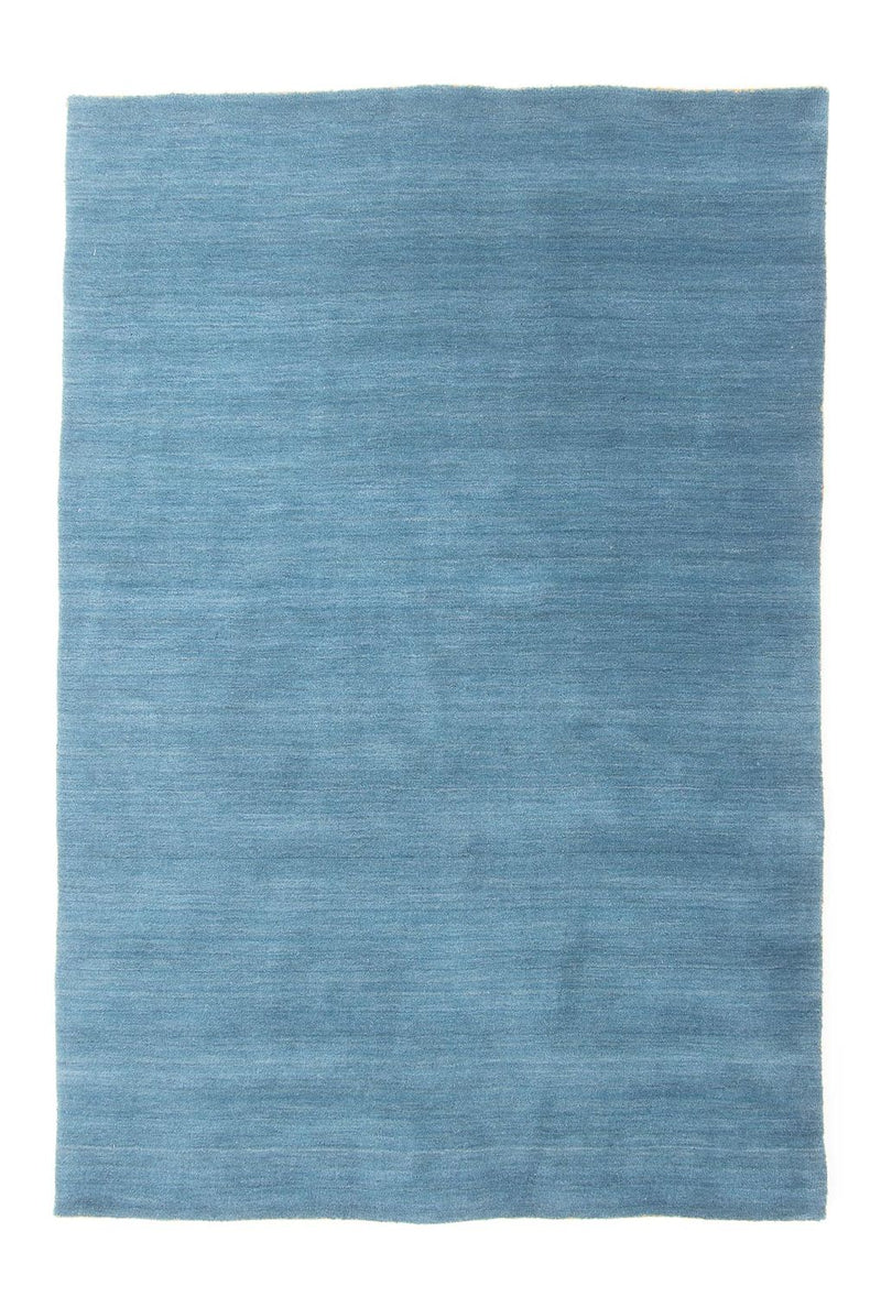 Nepal Teppich 203 x 142 cm - blau