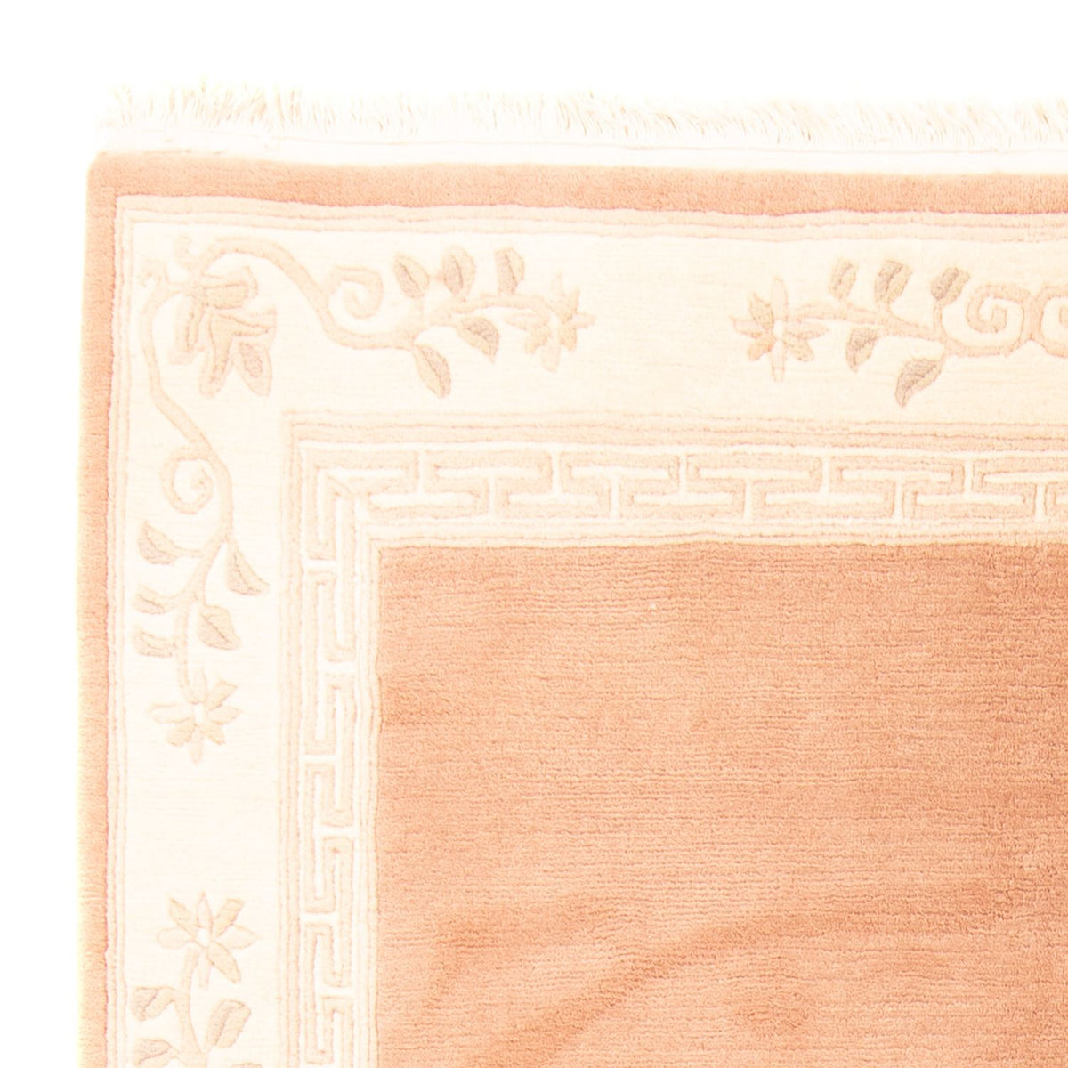 Nepal Teppich 242 x 168 cm - hellbraun