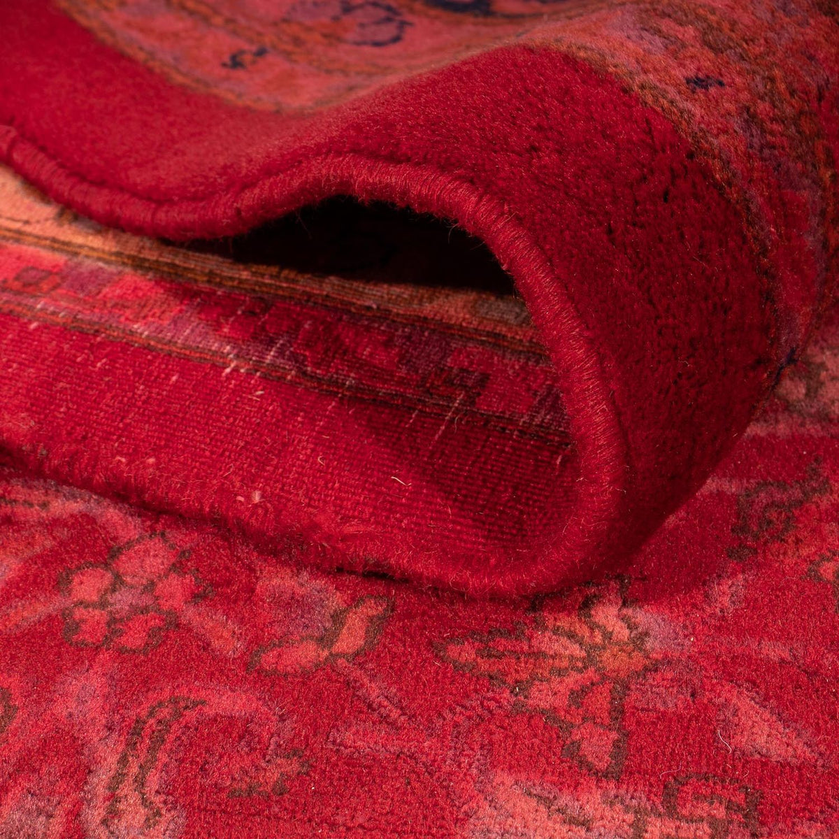 Orientteppich 355 x 255 cm - dunkelrot